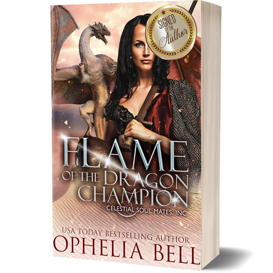 Flame of the Dragon Champion - Signed Paperback