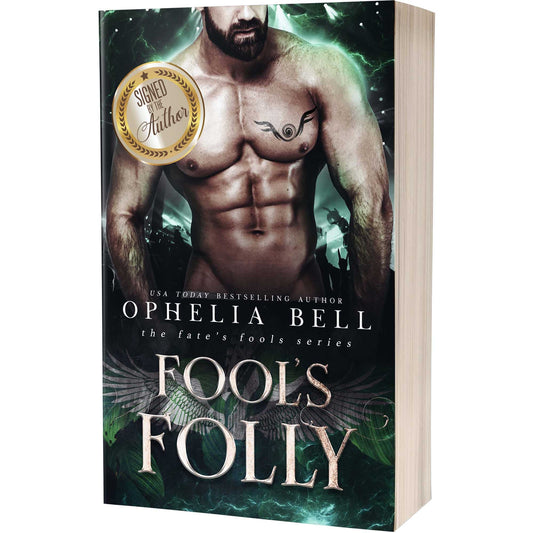 Fool's Folly - Signed Paperback (Manchest Cover)