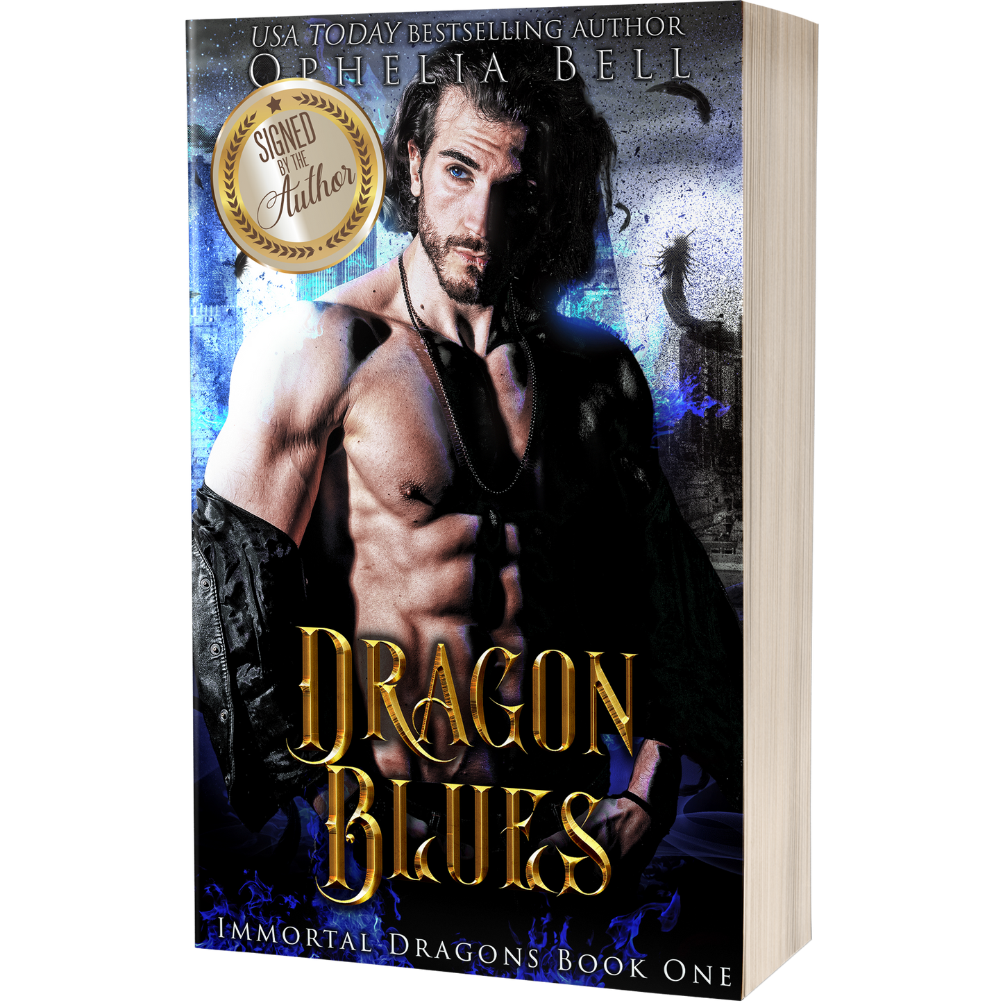 Dragon Blues - Signed Paperback - Bad Boy Cover