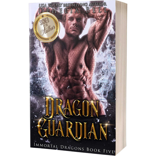 Dragon Guardian - Signed Paperback (Manchest Cover)