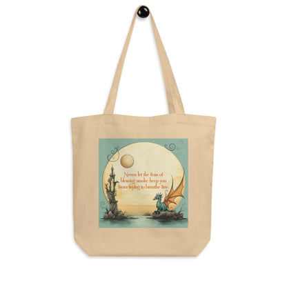 Dragon Wisdom "Blowing Smoke" - Eco Tote Bag