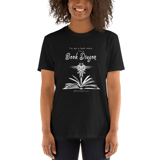 Book Dragon - Short-Sleeve Unisex T-Shirt